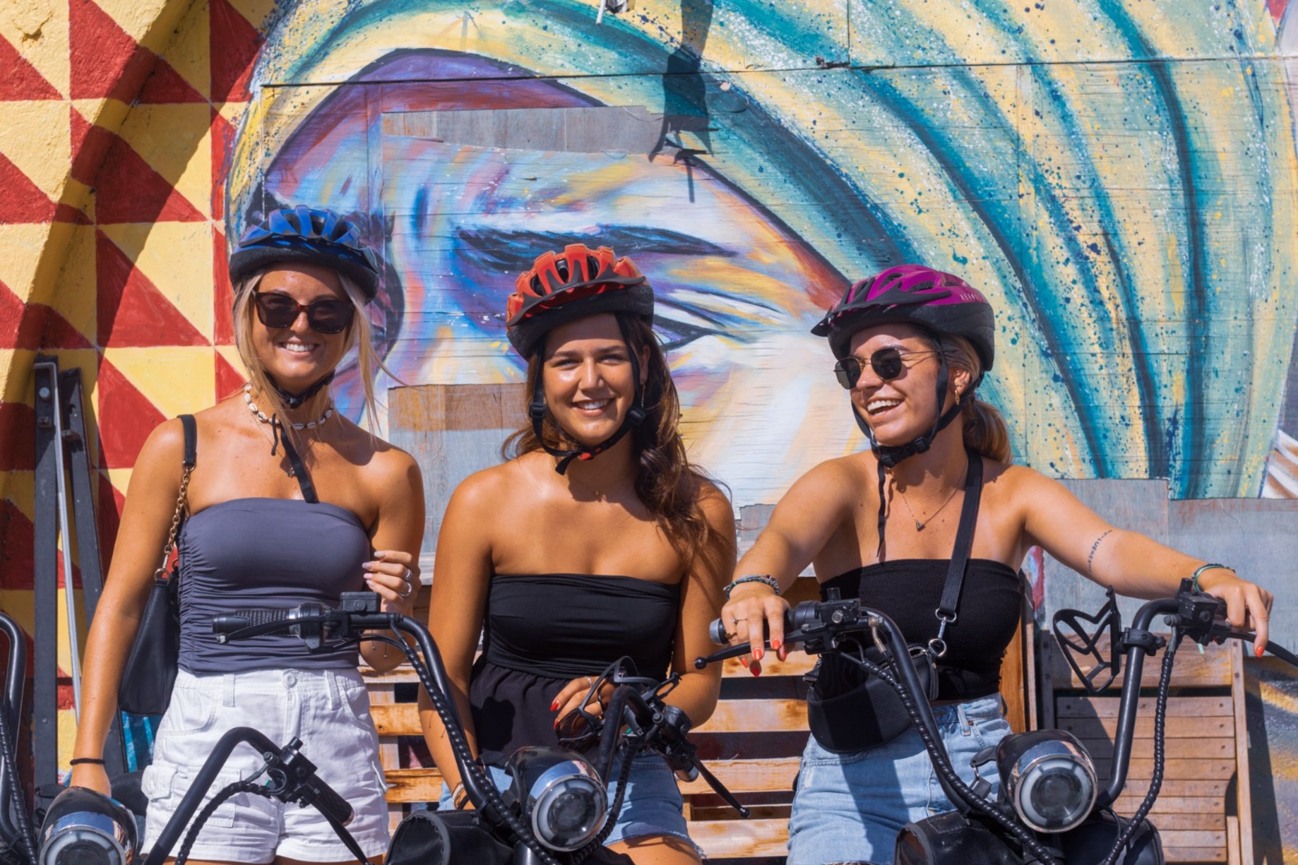 Scootertour Willemstad Curacao tijdens Tussenjaar Programma Wereldstap 4