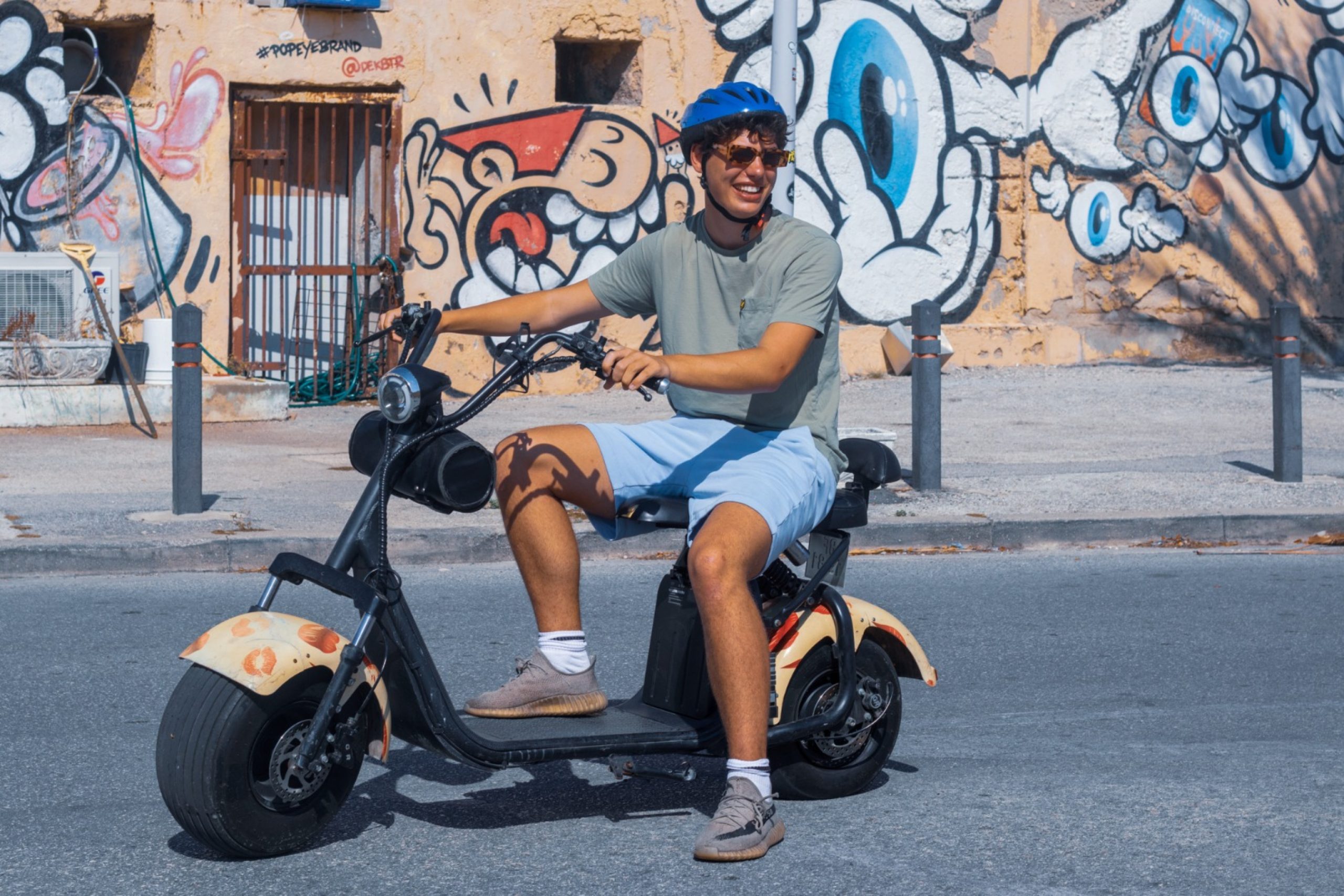 Scootertour Willemstad Curacao tijdens Tussenjaar Programma Wereldstap 3