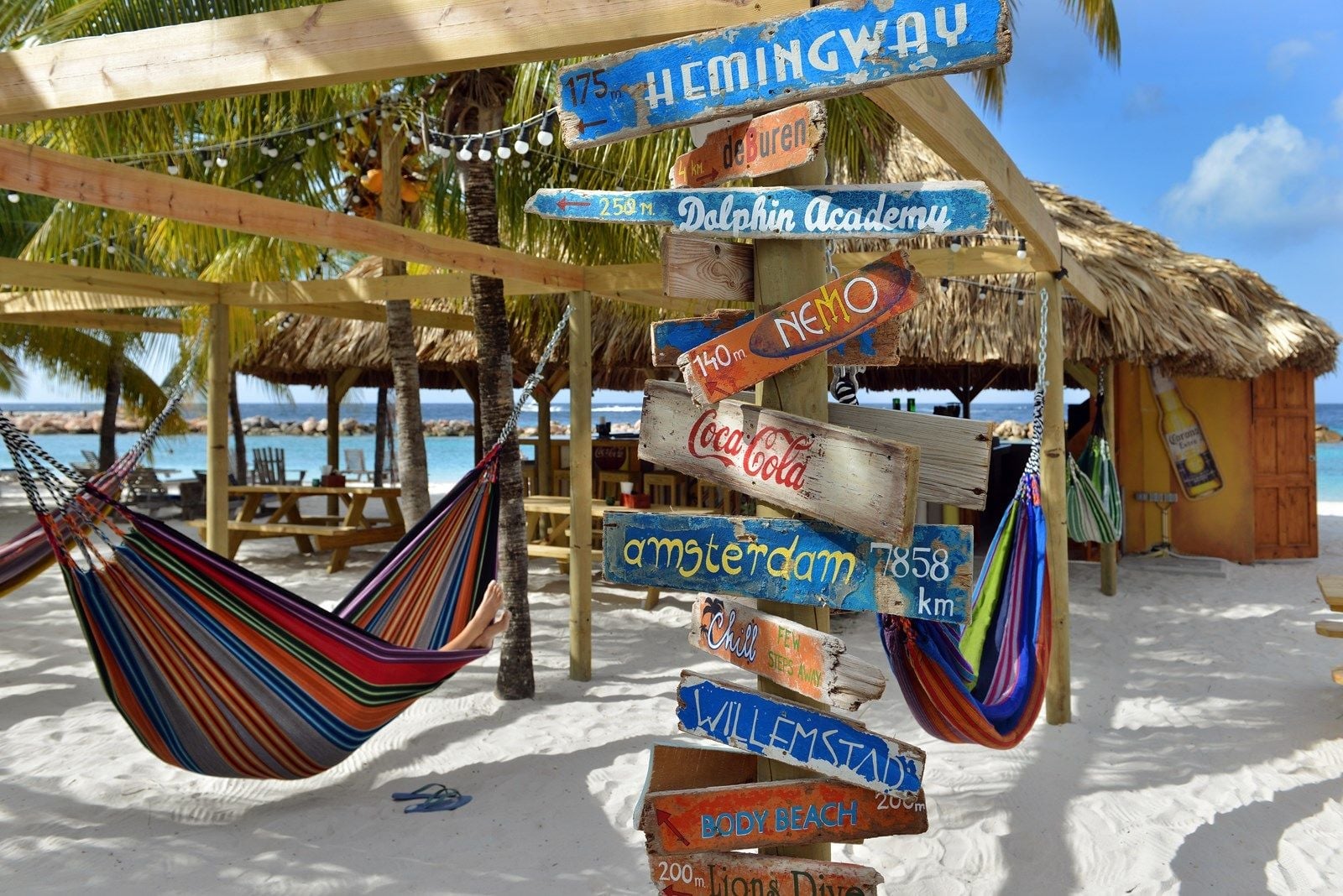 Chillen op Curacao happy hour Wereldstap