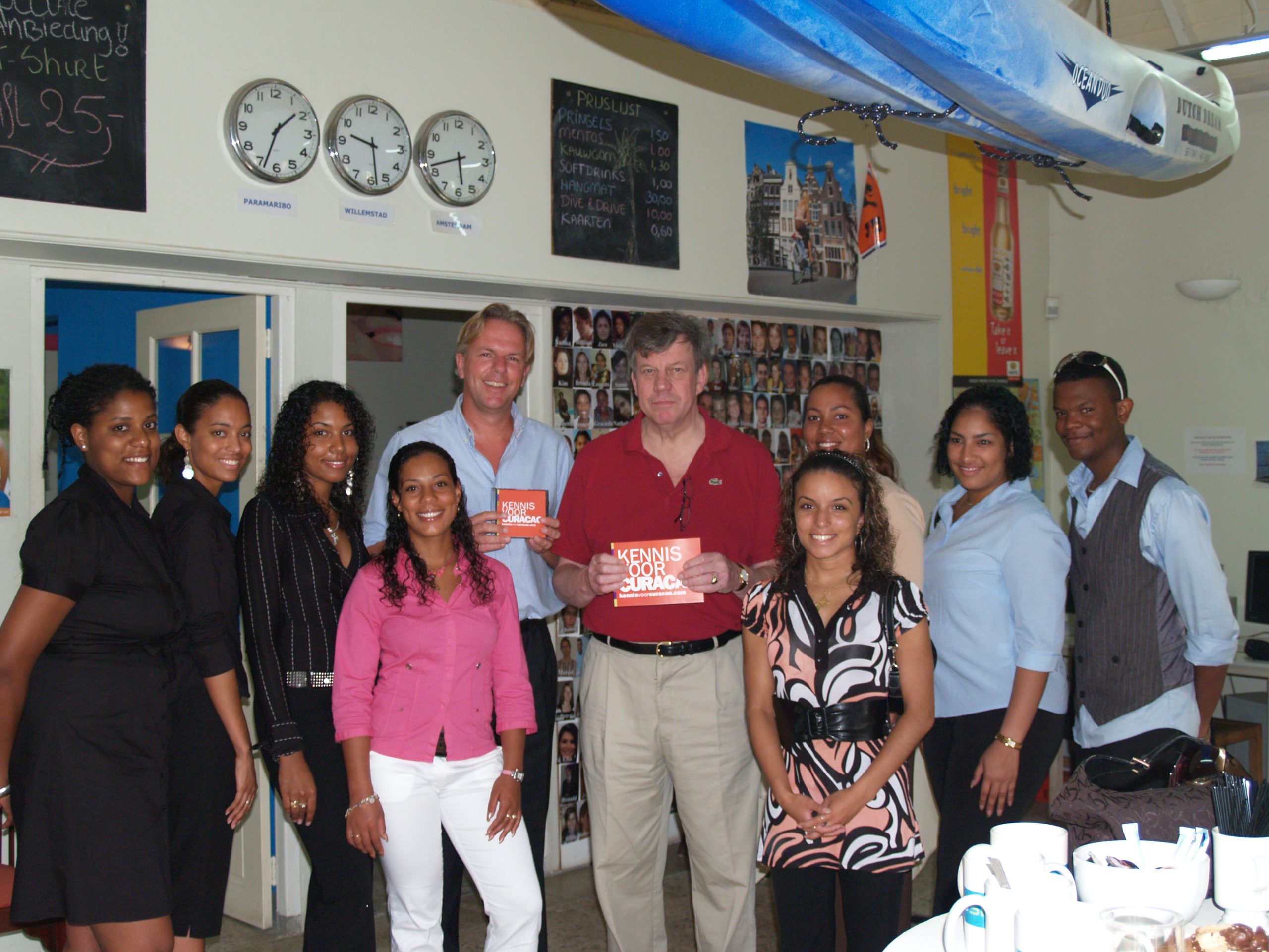 25 jaar opstelten kennis voor curacao