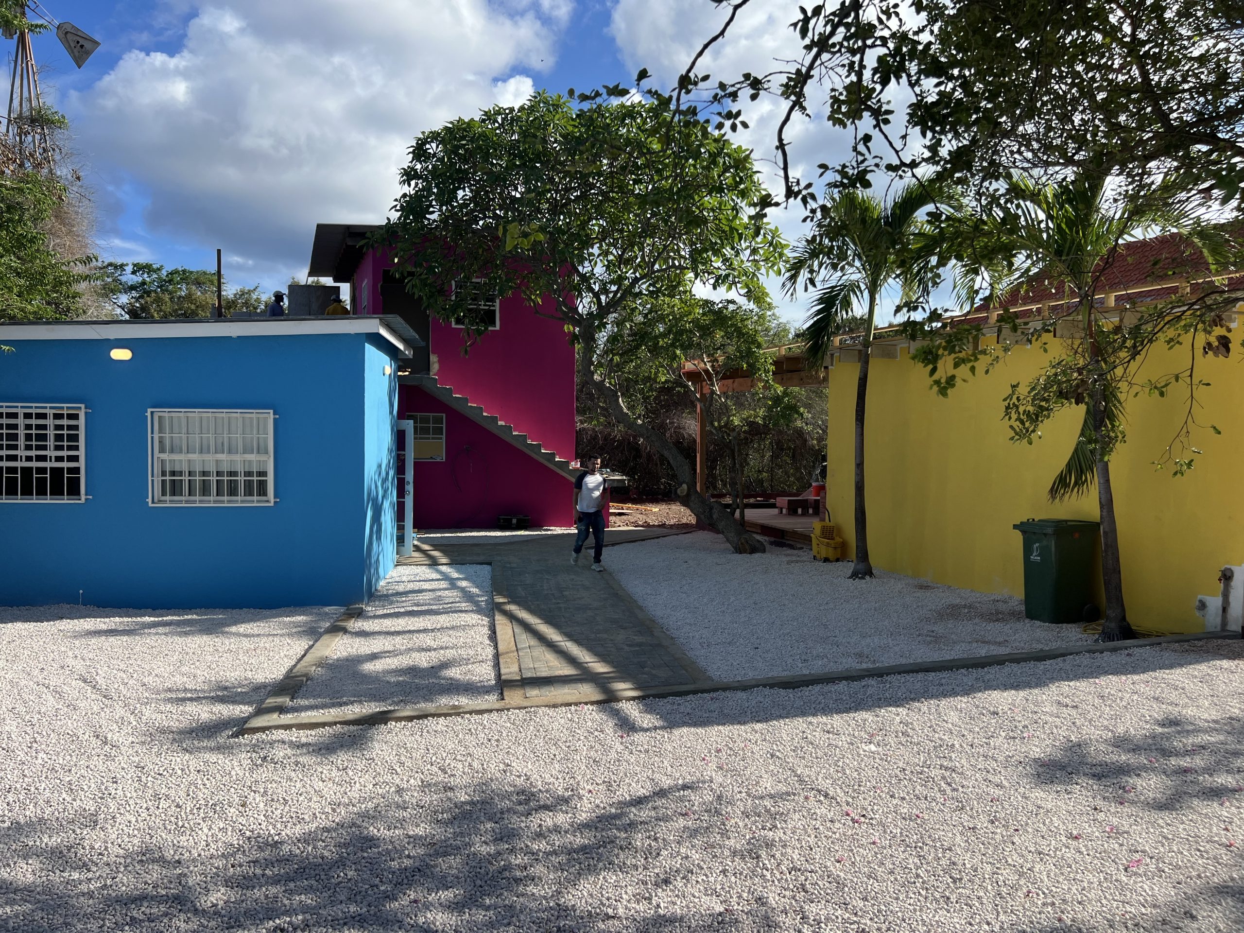 STudentenhuis Wereldstap Curacao Villa Bloemhof Patio