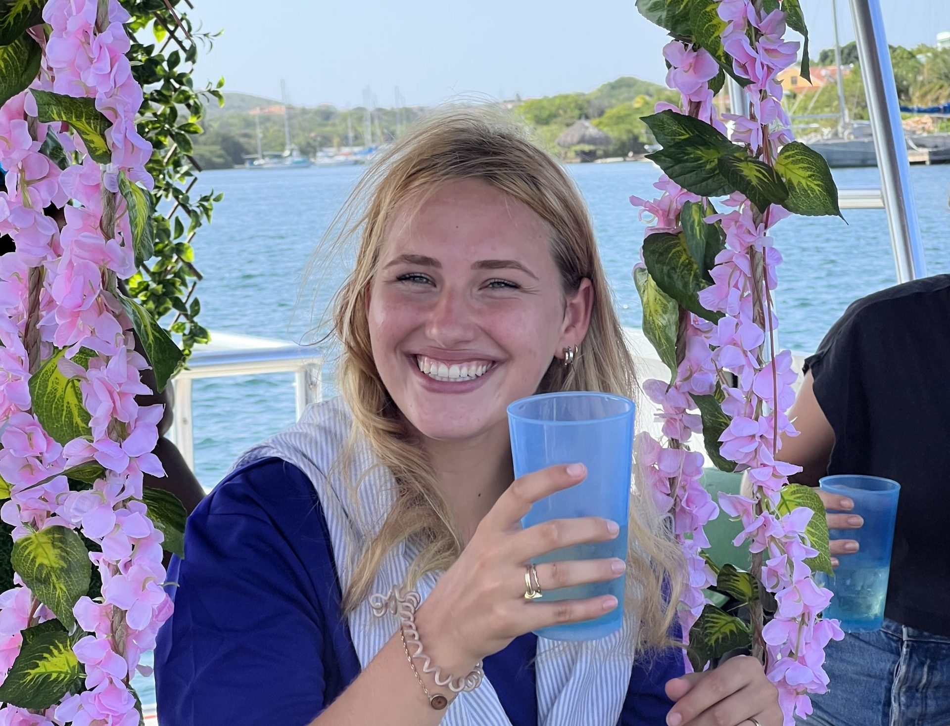 Genieten op Curacao tijdens sunsettrip Spaanse Water met Tussenjaar Programma op Curacao