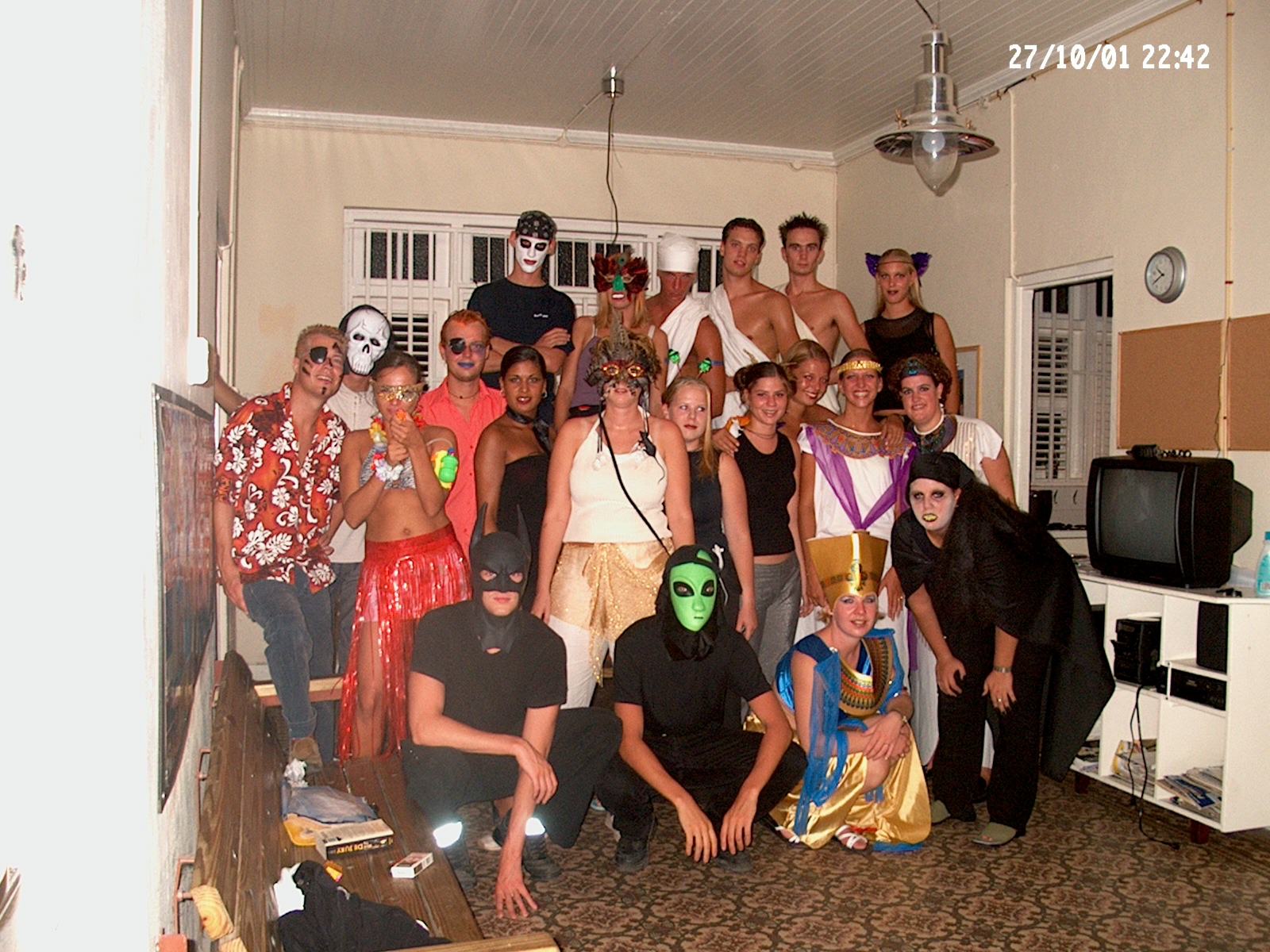 groepsfoto Team op Curacao Wereldstap