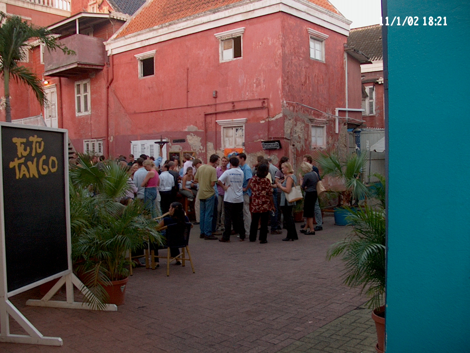 In de studentenwijk Curacao